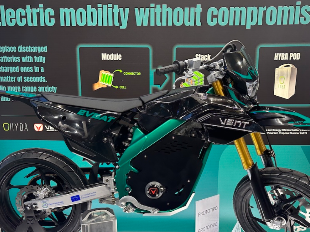 HYBA x Vent Moto: Electric Motorcycle Launch at EICMA